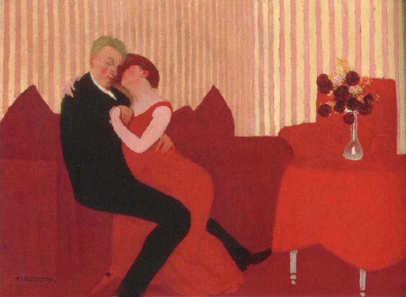 Felix Vallotton The Lie